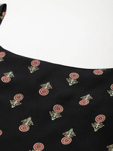 Floral Printed Gotta Patti Kurta With Trousers & Dupatta-AHKUDUPN-COMBO-1010